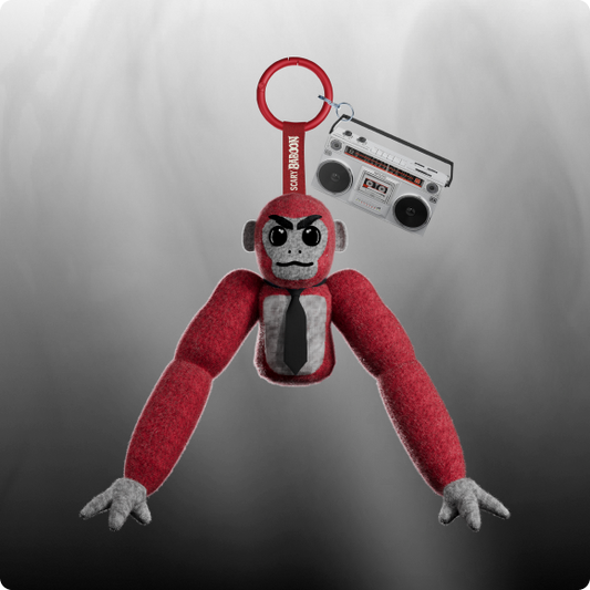 Scary Baboon™ Plushie RED